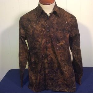 Marcelo Sport Mens button down shirt size medium
